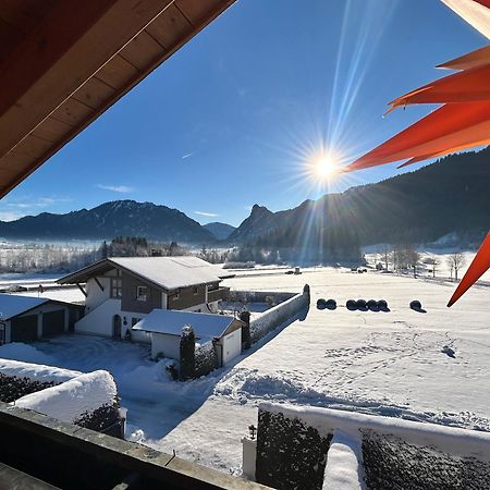 Ferienwohnung Mit Bergblick Unterammergau Esterno foto