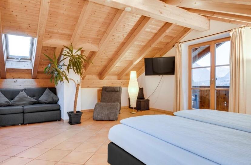 Ferienwohnung Mit Bergblick Unterammergau Esterno foto